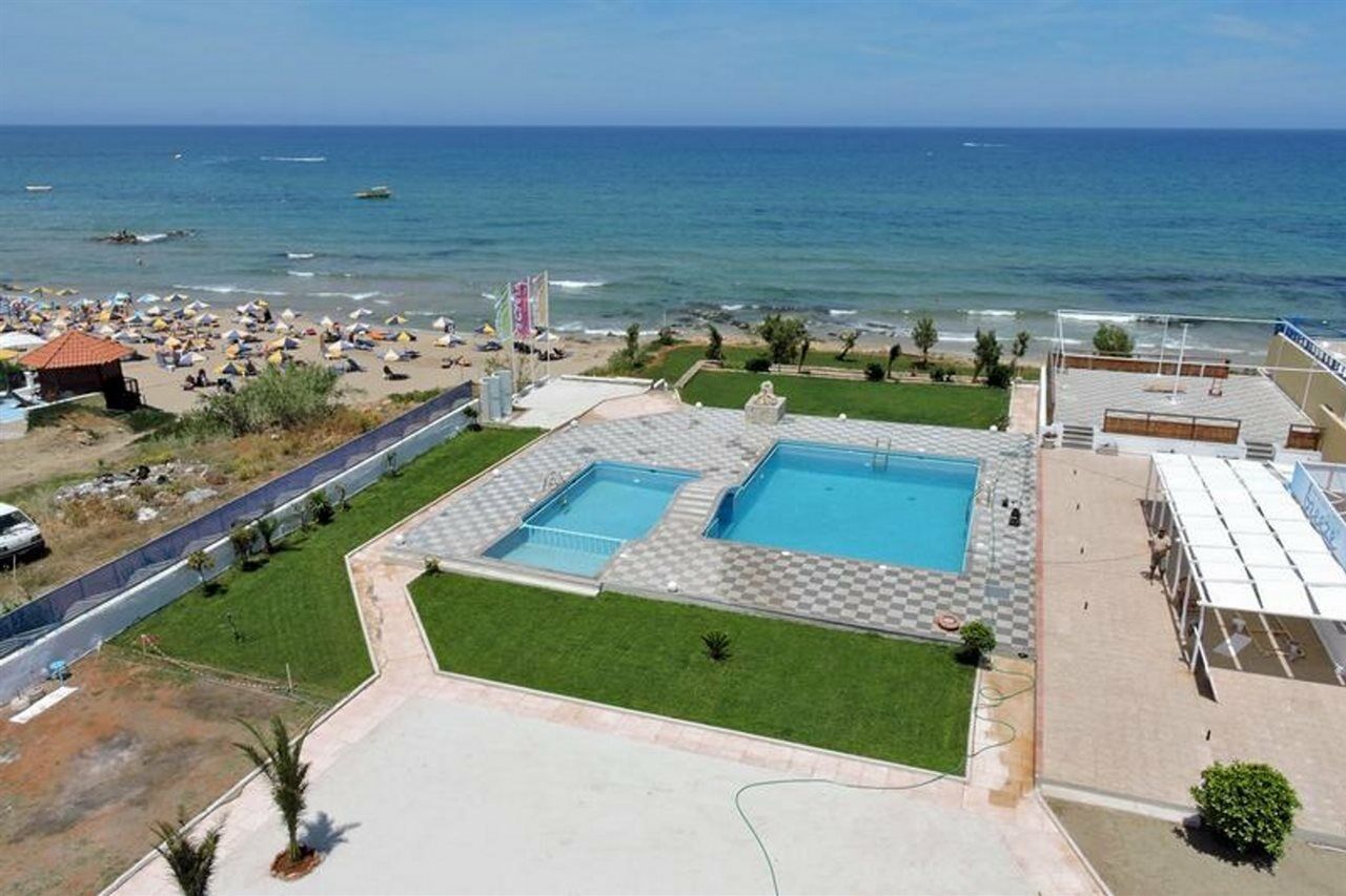 Alkyonides Beach Hotel Malia Exterior foto